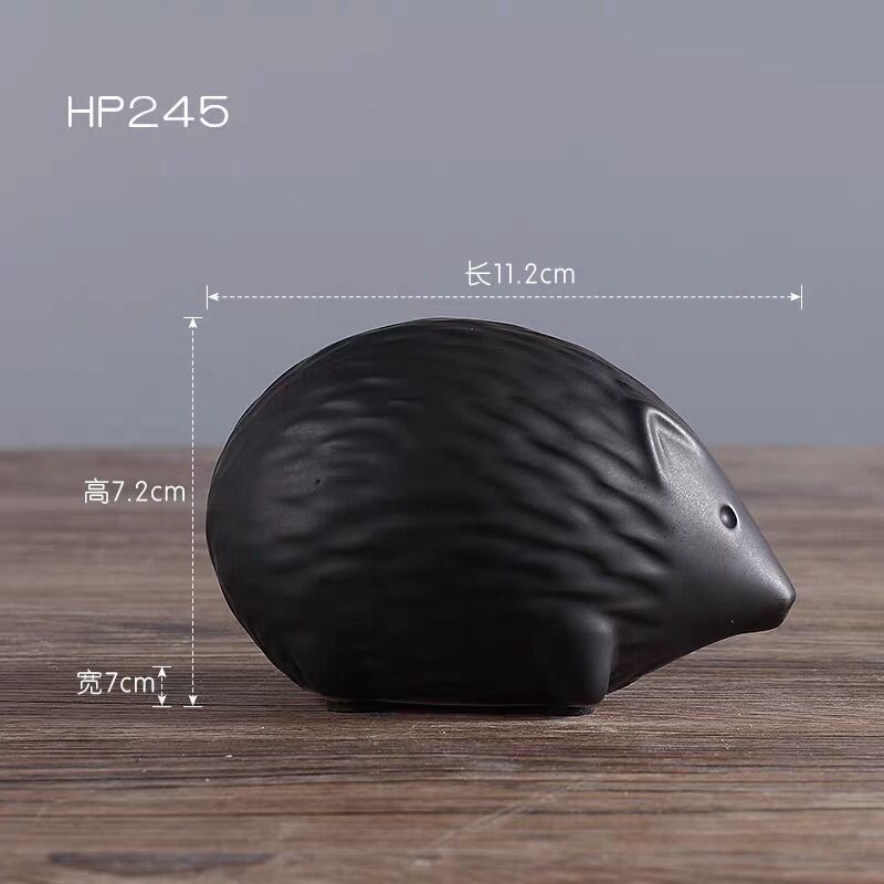 Nordic Hedgehog Ornaments, Home Decorations, Modern Fashionable Simple Ceramic Creative Crafts Wholesale