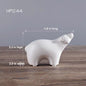 Polar Bear Miniature Animal Decorations