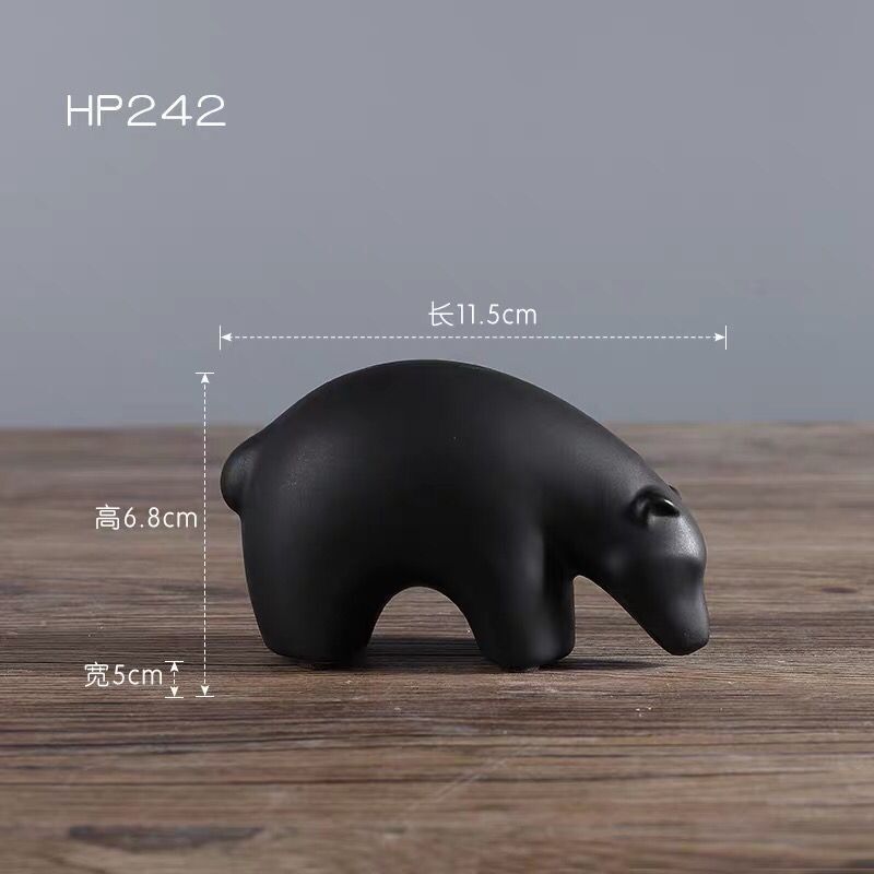 Soft Decoration Home Decoration Small Animal Decoration Nordic Simple Polar Bear Living Room Tv Cabinet Decoration Wholesale