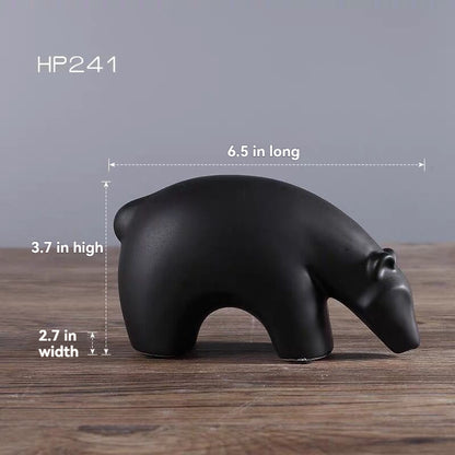 Polar Bear Miniature Animal Decorations