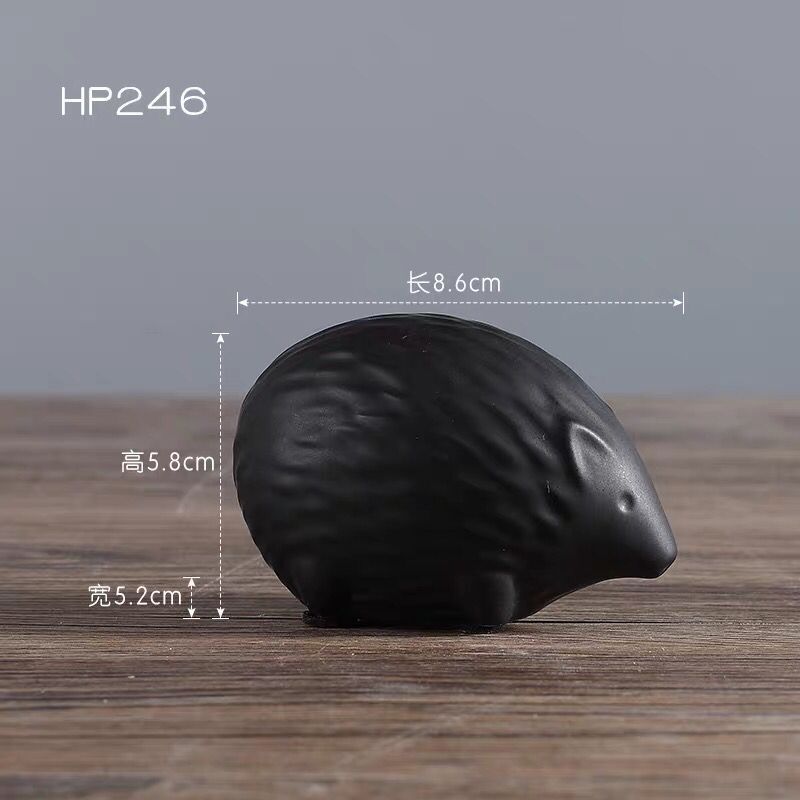 Nordic Hedgehog Ornaments, Home Decorations, Modern Fashionable Simple Ceramic Creative Crafts Wholesale